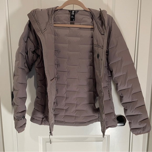 Mountain Hardwear Women's Hooded Puffer Jacket - Dusty Mauve - Picture 11 of 13